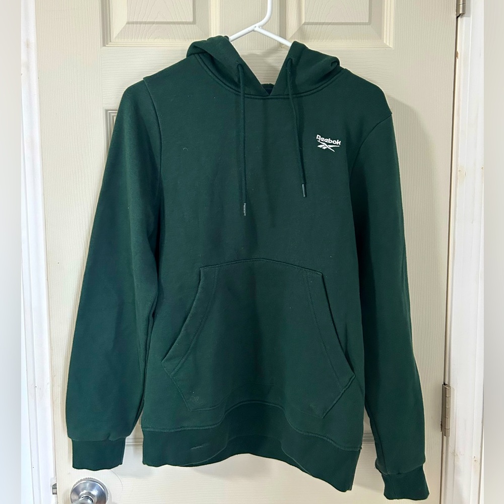 Reebok dark green sweatshirt